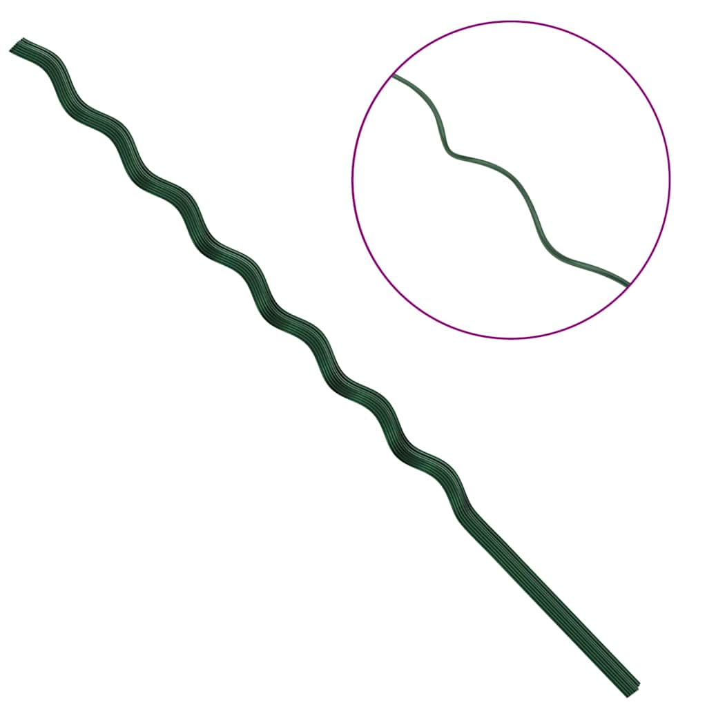 Tomaten-Spiralstäbe 50 Stk. 170 cm Verzinkter Stahl