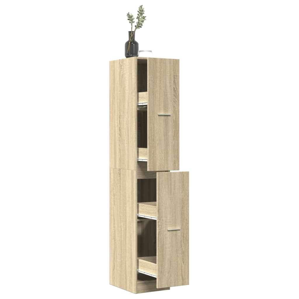 Apothekerschrank Weiß 30 x 41 x 174,5 cm Holzwerkstoff