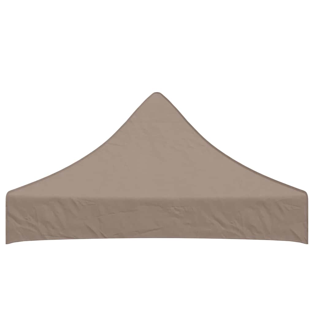 Partyzelt-Dach 3x3 m Beige 270 g/m²