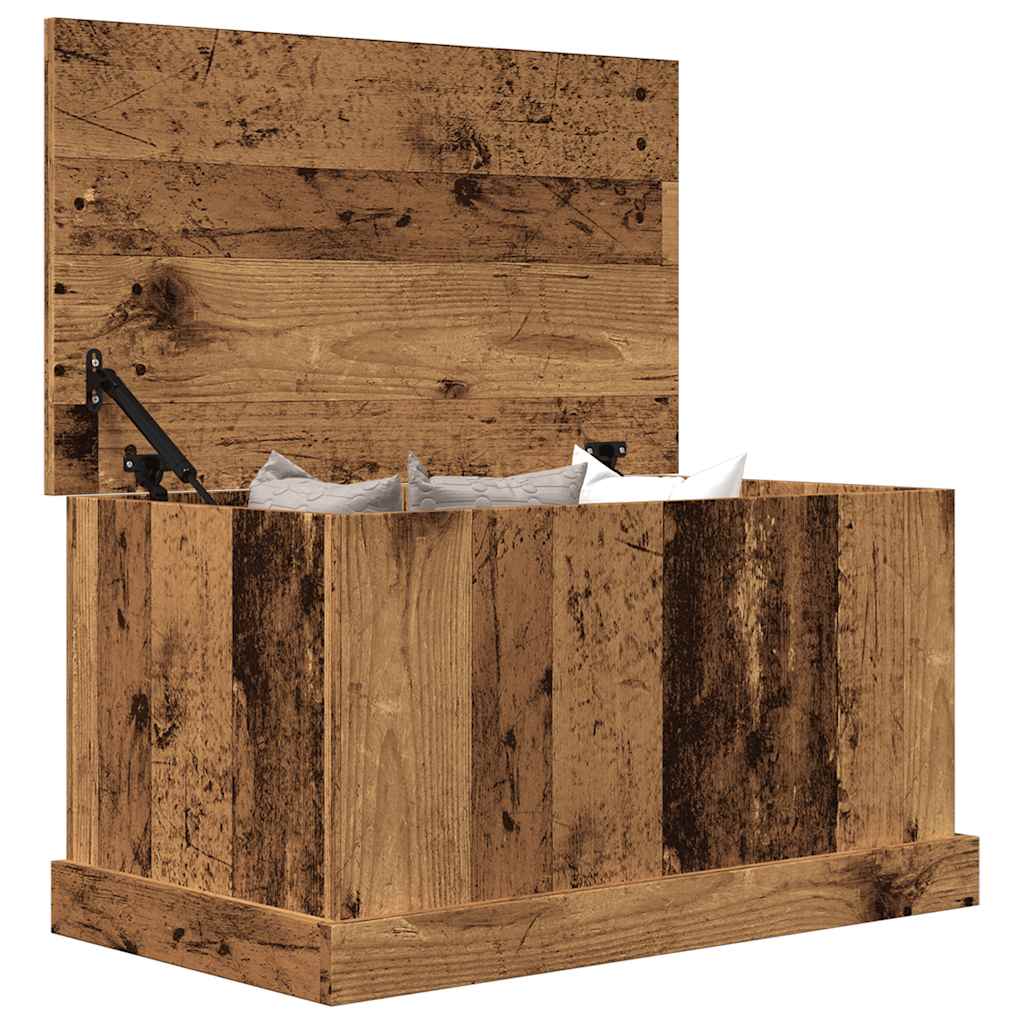 Aufbewahrungsbox Weiß 50 x 30 x 28 cm Holzwerkstoff