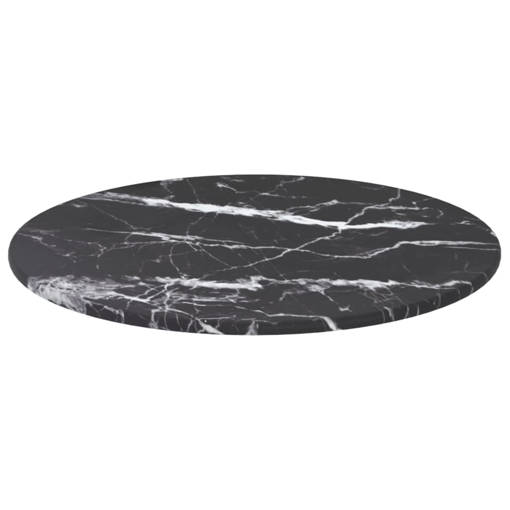 Tischplatte aus gehärtetem Glas quadratisch 700x700 mm