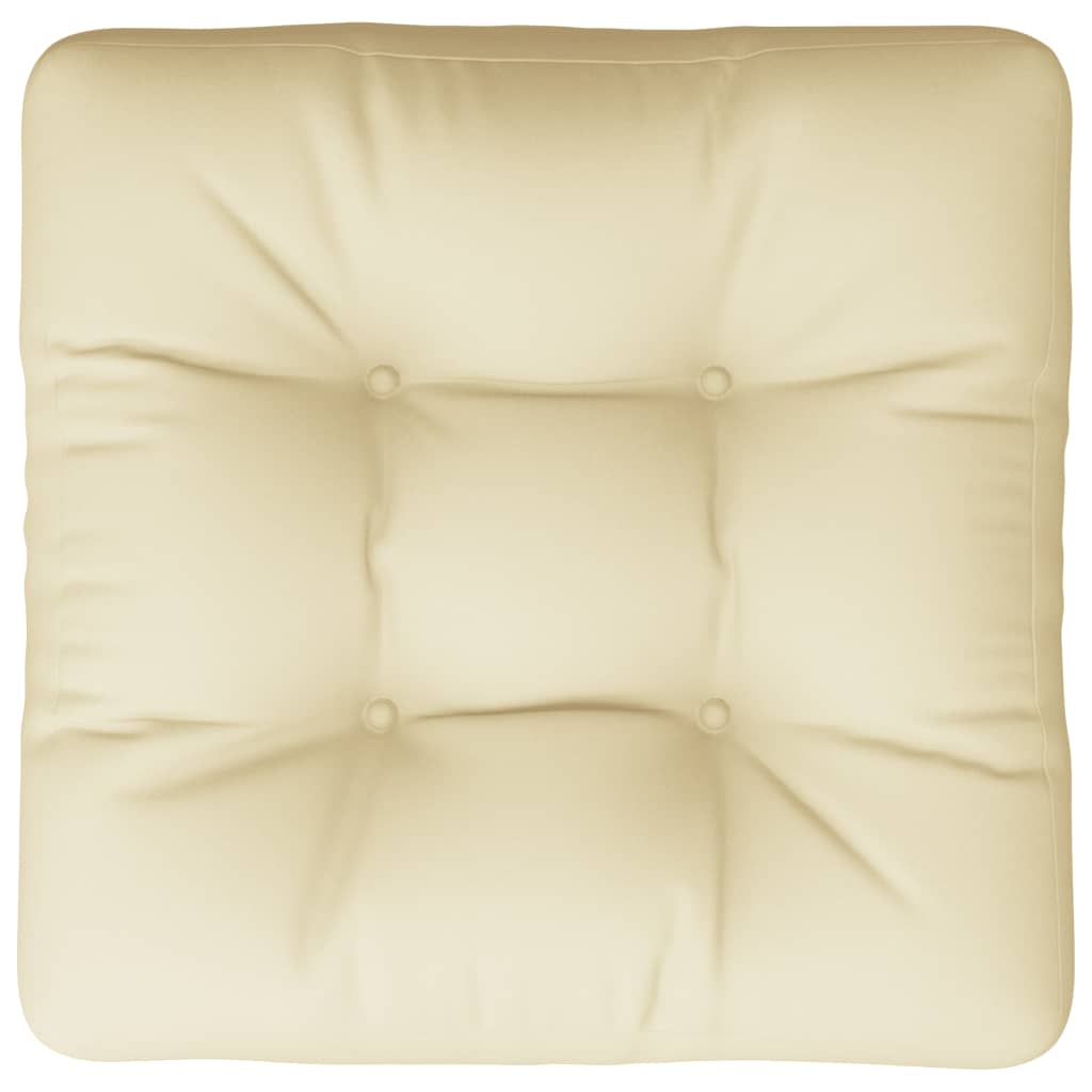 Palettenkissen Anthrazit 50x50x12 cm Stoff