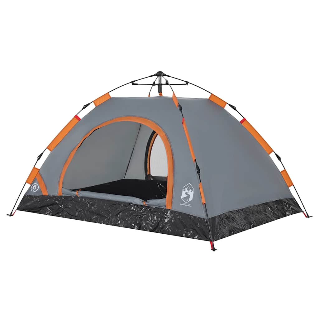Campingzelt 2 Personen Grün Quick Release