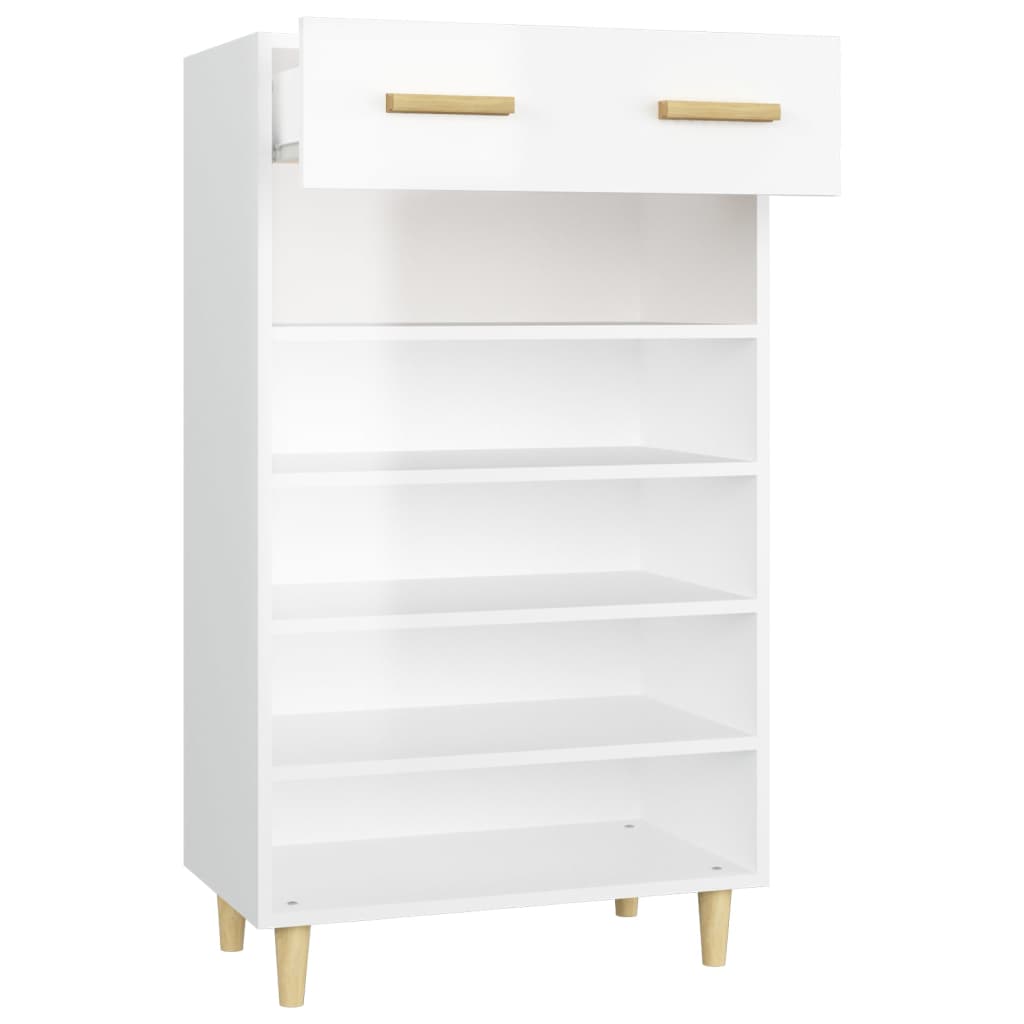 Schuhschrank mit Regal Altholz 60 x 35 x 105 cm Holzwerkstoff