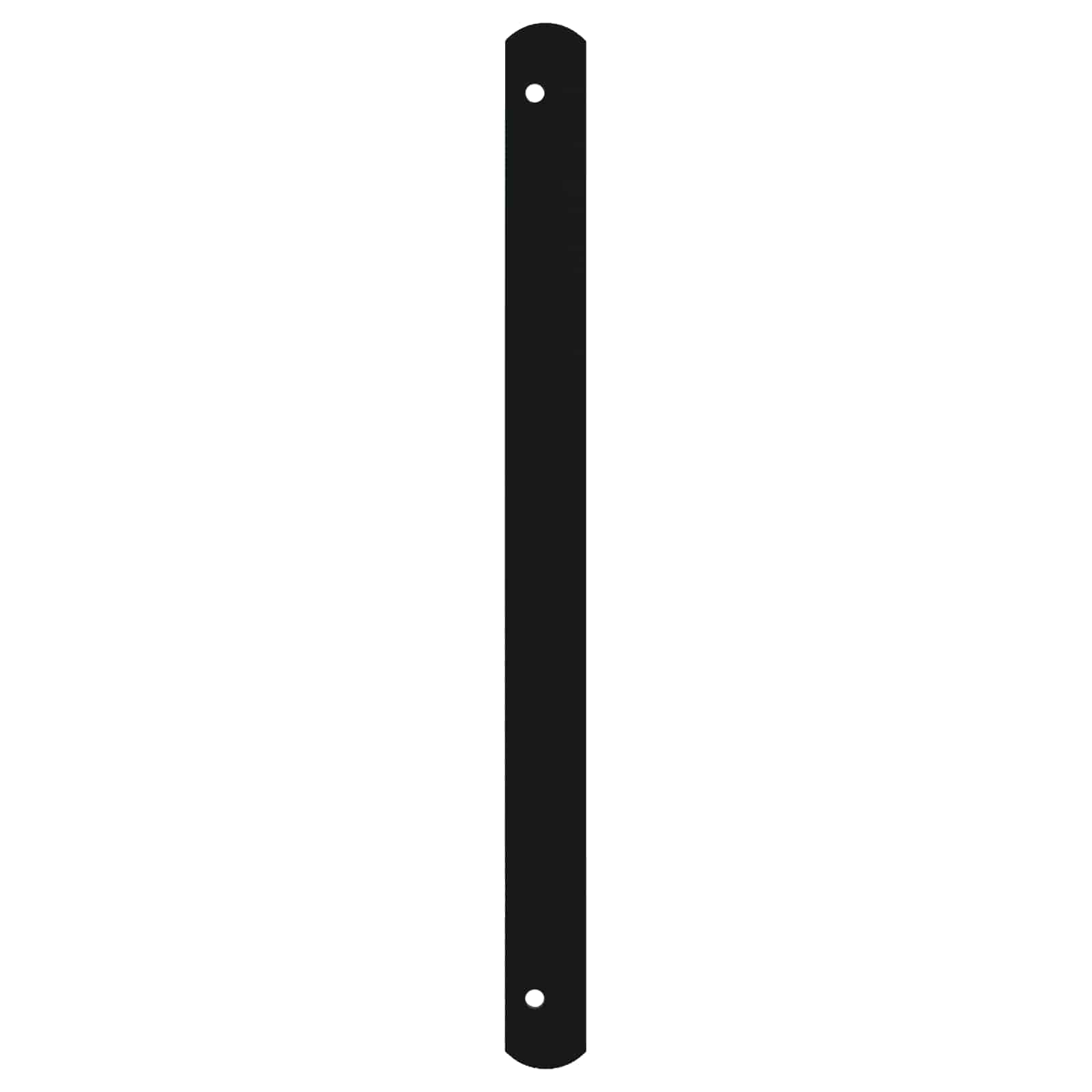 Fenstergitter 76 x 30 cm Pulverbeschichteter Stahl Schwarz