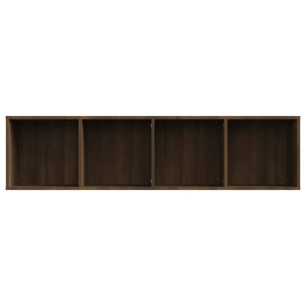 Bücherregal/TV-Schrank Weiß 143×30×36 cm