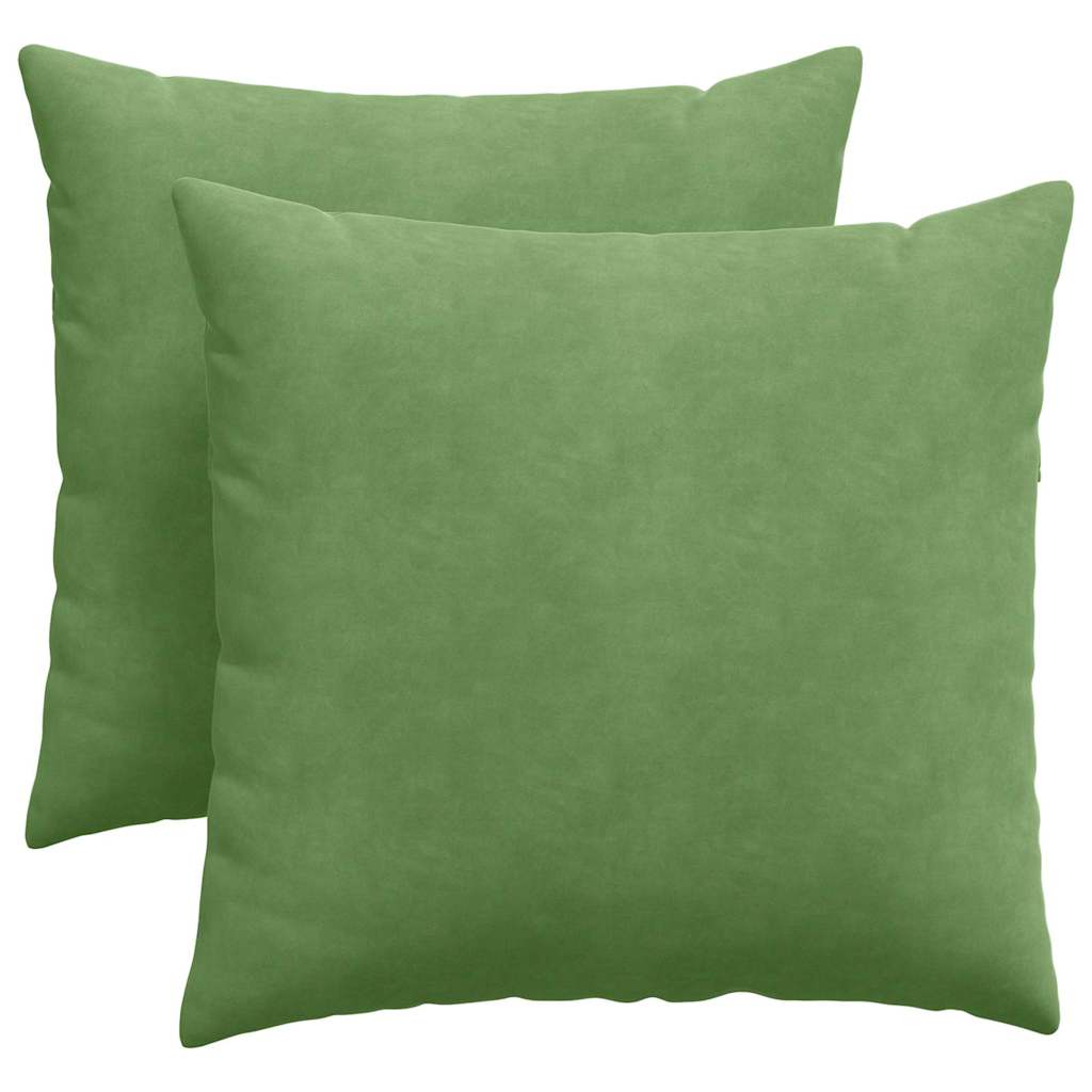 Sofakissen 2 Stück Blau 50 x 30 cm Cordstoff