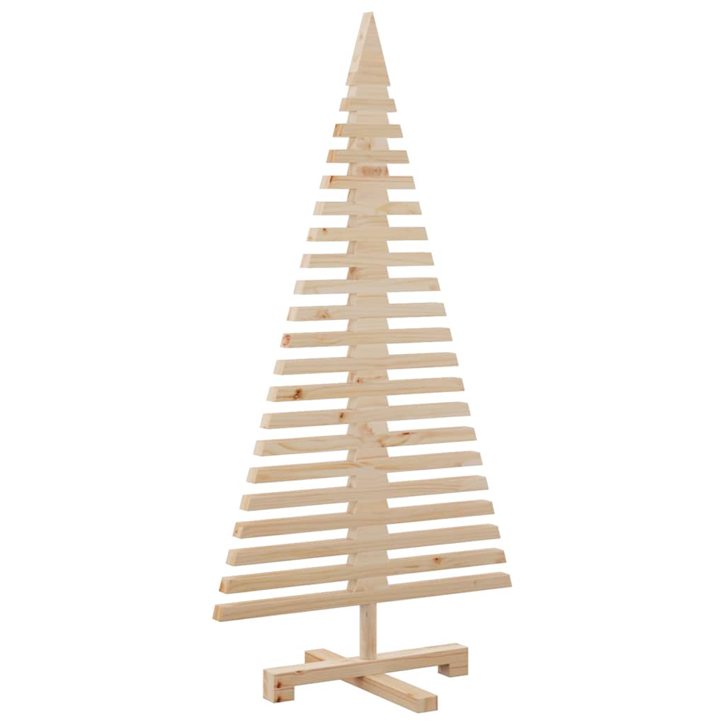 Weihnachtsbaum Holz zum Schmücken 60 cm Massivholz Kiefer