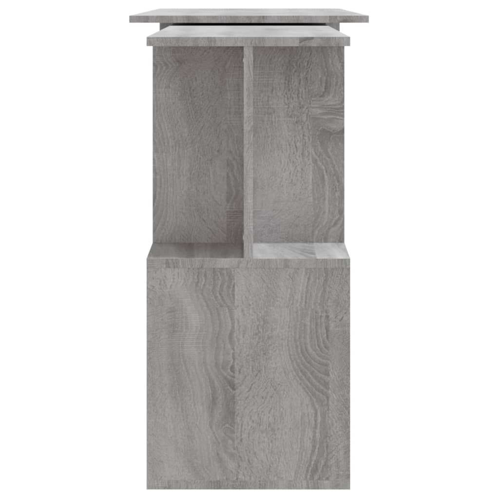 Eckschreibtisch Weiß 200x50x76 cm Holzwerkstoff
