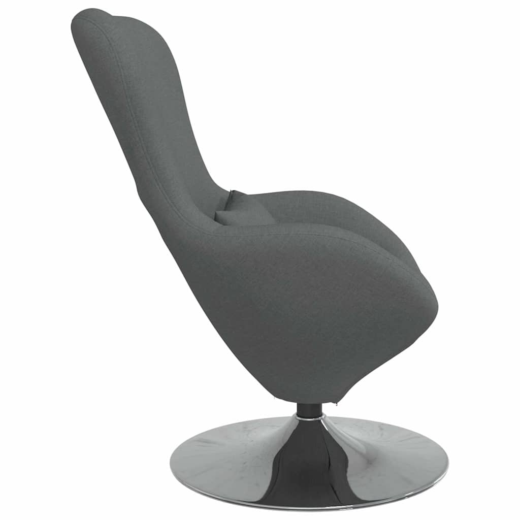 Eiersessel Hellgrau 63 x 73 x 90 cm Stoff