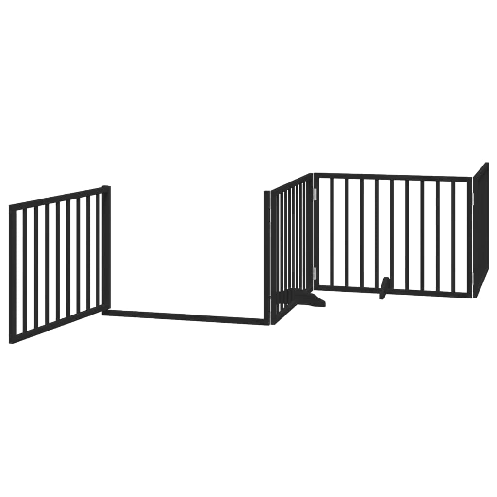Hundegitter Faltbar 3 Paneele 150 cm Pappelholz