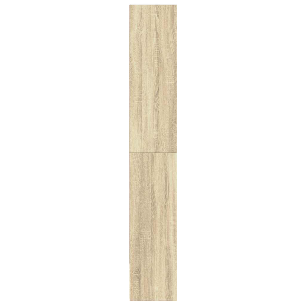 Bücherregal Weiß 80x30x189 cm Holzwerkstoff