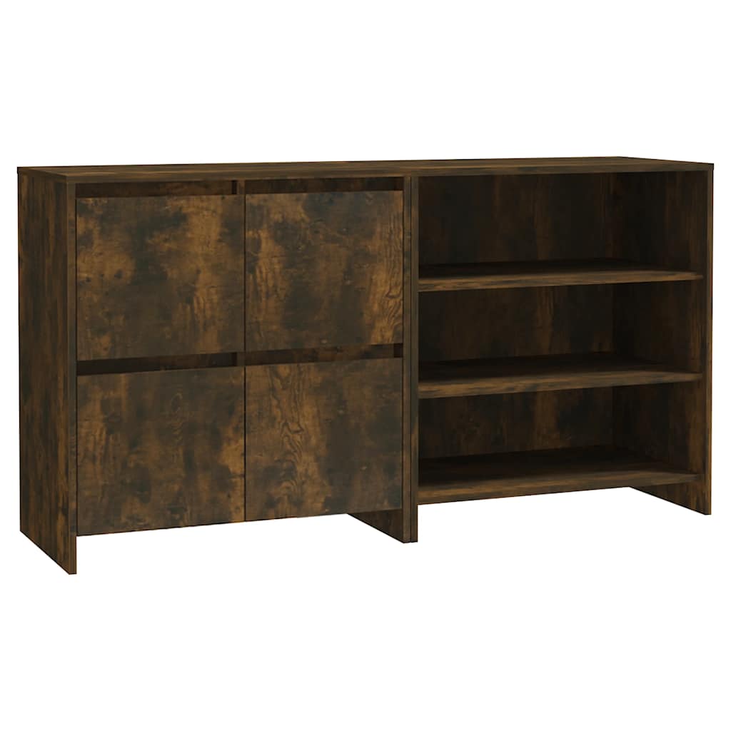2-tlg. Sideboard Weiß Holzwerkstoff