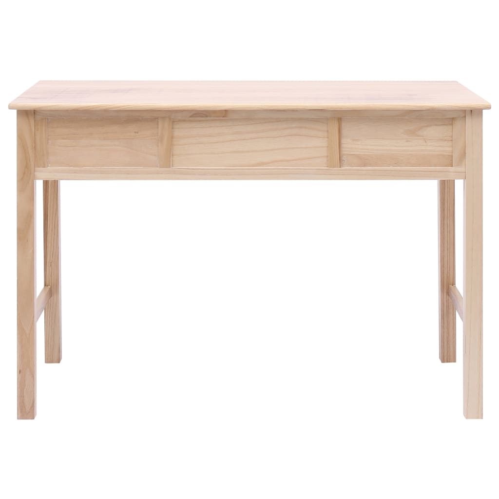 Schreibtisch Grau 110×45×76 cm Holz