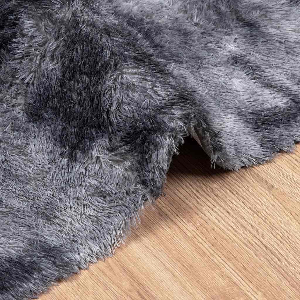 Teppich Shaggy Hochflor NAVARRA Beige 60x100 cm Polyester