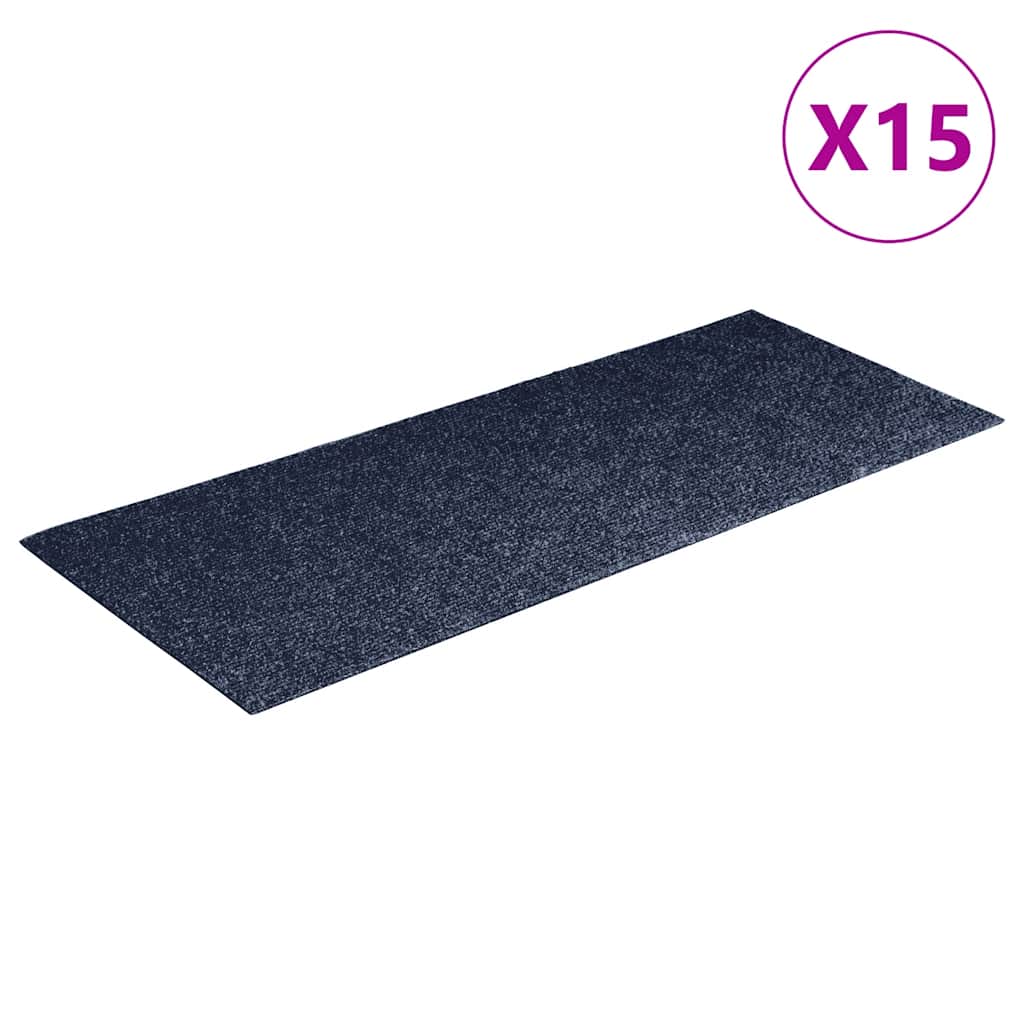 Stufenmatten Selbstklebend 15 Stk. 60x25 cm Hellbraun Rechteckig