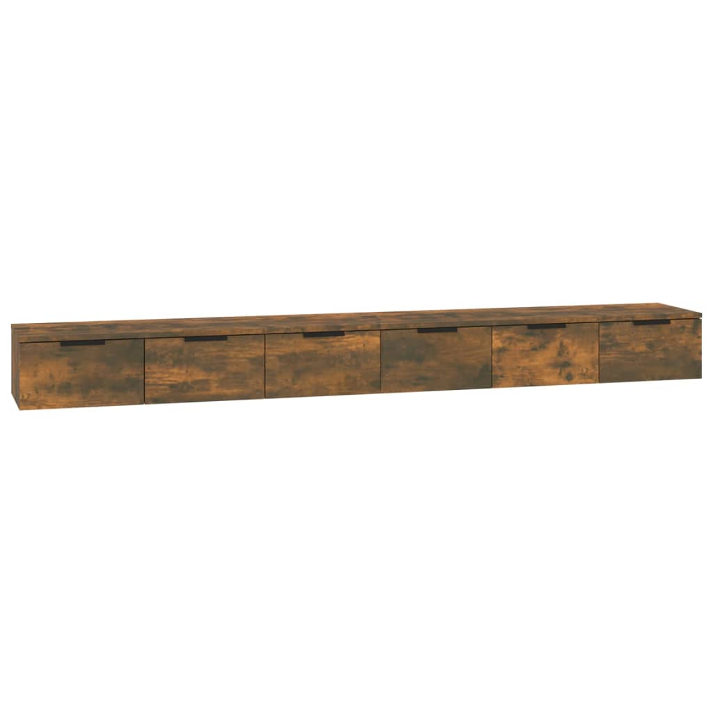 Wandschränke 2 Stk. Weiß 102x30x20 cm Holzwerkstoff