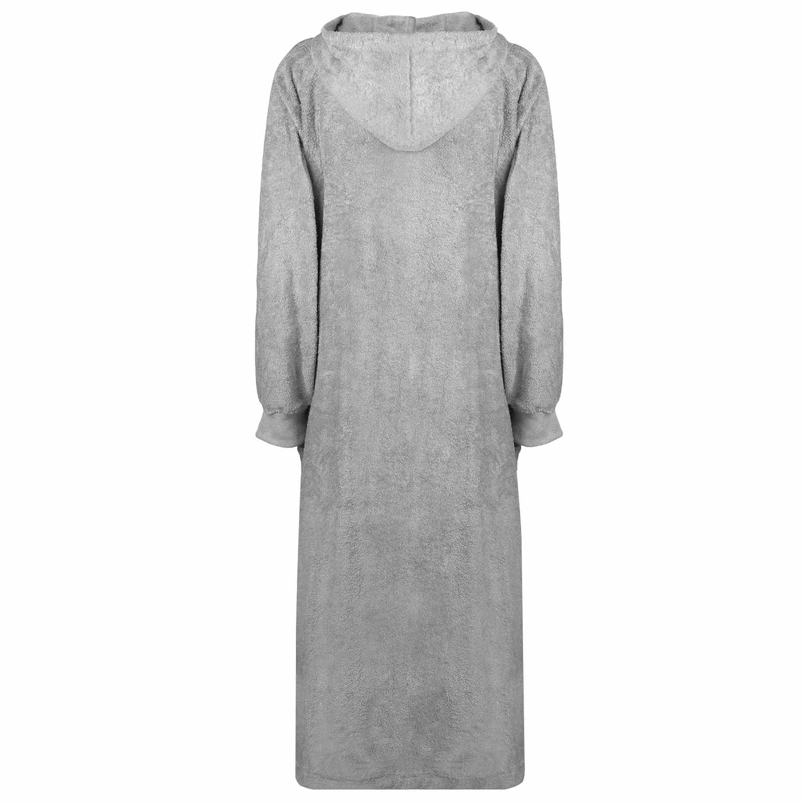 Decken-Hoodie KINN Creme L Baumwolle