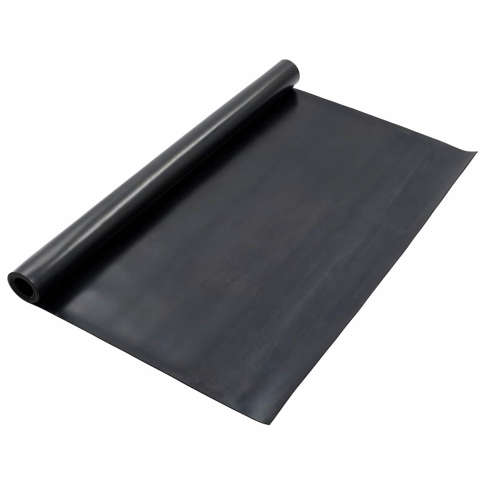 Bodenbelag Schwarz 1,2 x 2 m Gummi