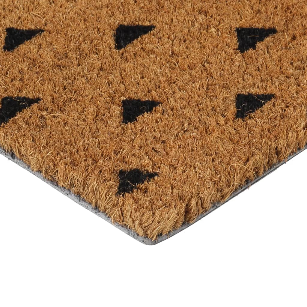 Fußmatte Natur 40x60 cm Kokosfaser Getuftet