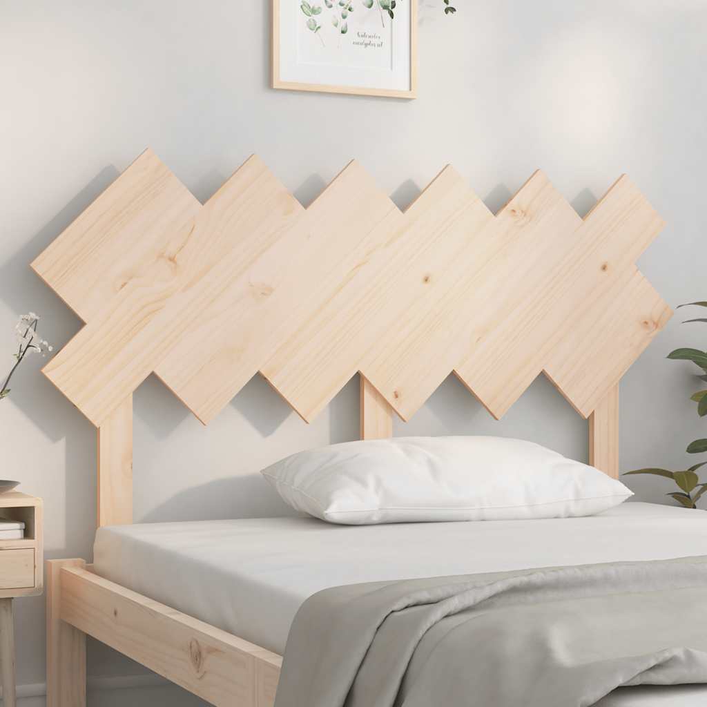 Kopfteil Grau 72,5x3x81 cm Massivholz Kiefer