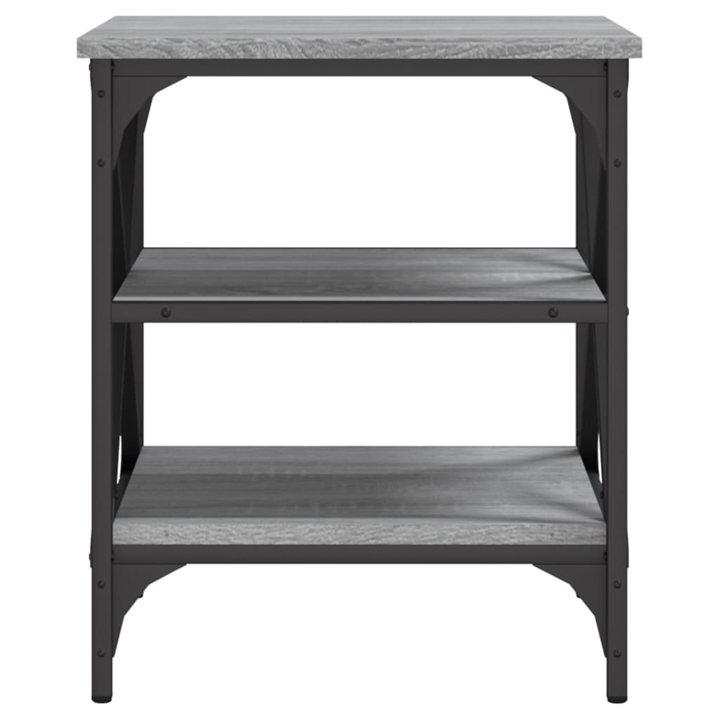Beistelltisch Schwarz 40x42x50 cm Holzwerkstoff
