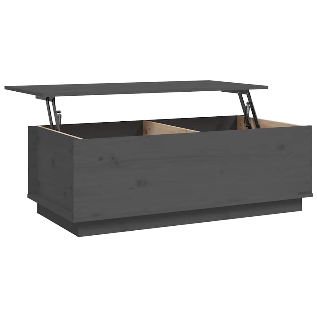Couchtisch 100x50x35 cm Massivholz Kiefer