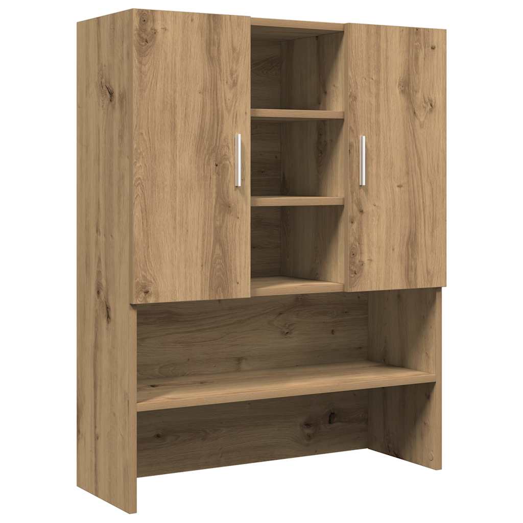 Waschmaschinenschrank Weiß 70,5x25,5x90 cm