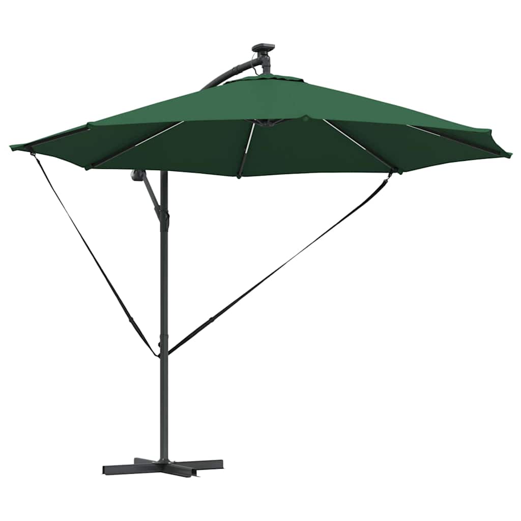 Sonnenschirm Sand 294 x 294 x 248 cm Polyester und Aluminium