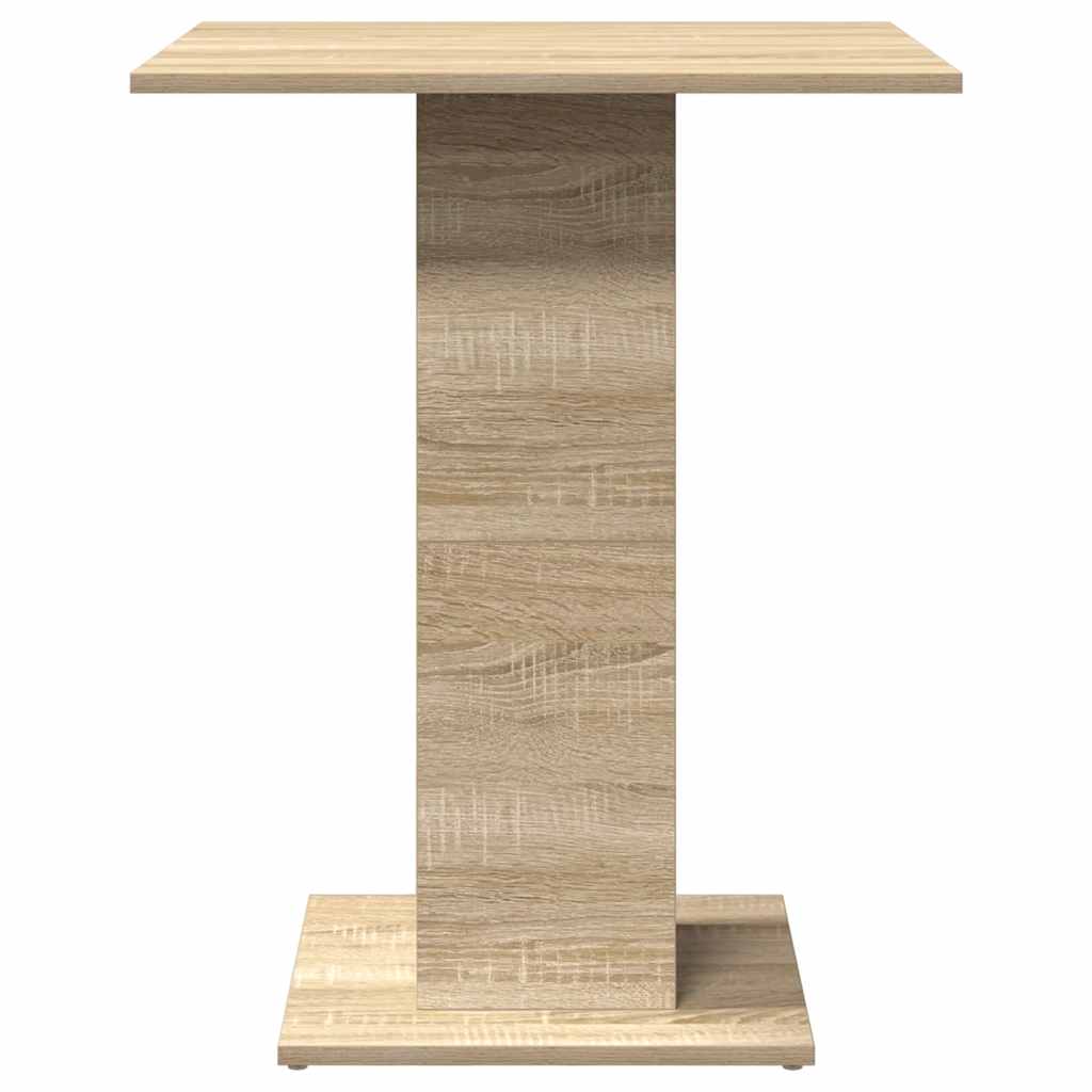 Bistrotisch Weiß 60x60x75 cm Holzwerkstoff