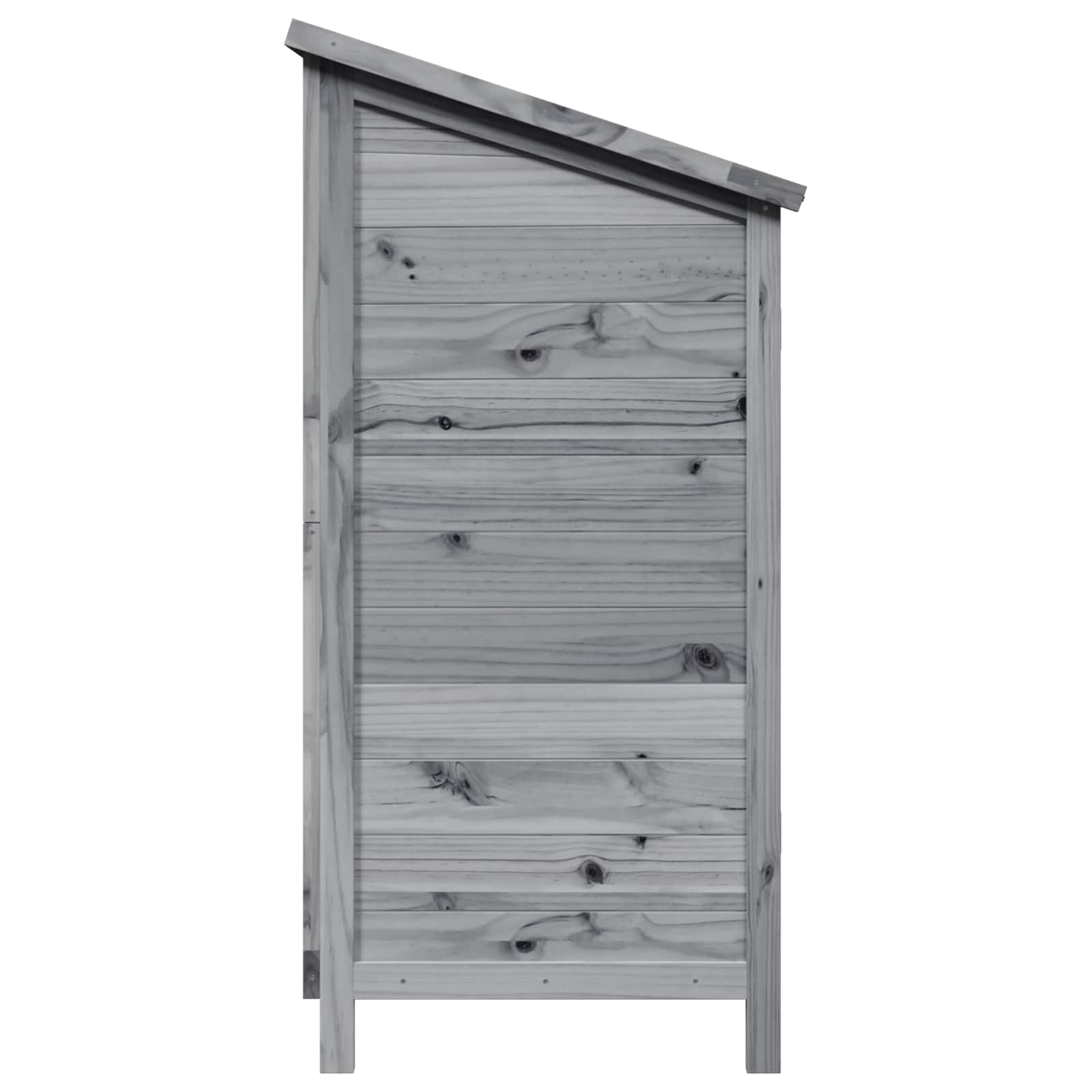 Gartenschuppen Natur 59 x 56 x 113,5 cm Massivholz aus Fichte