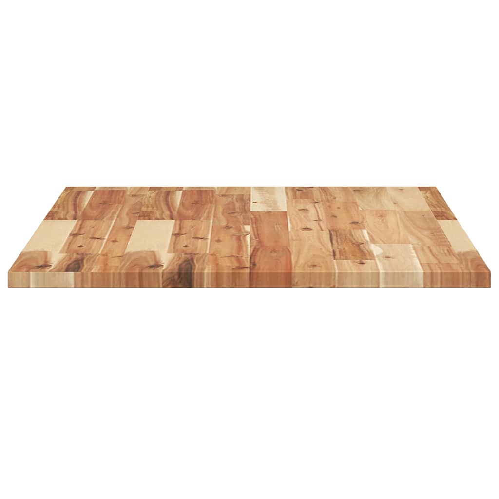 Schreibtischplatte Unbehandelt 60x50x2 cm Massivholz Akazie