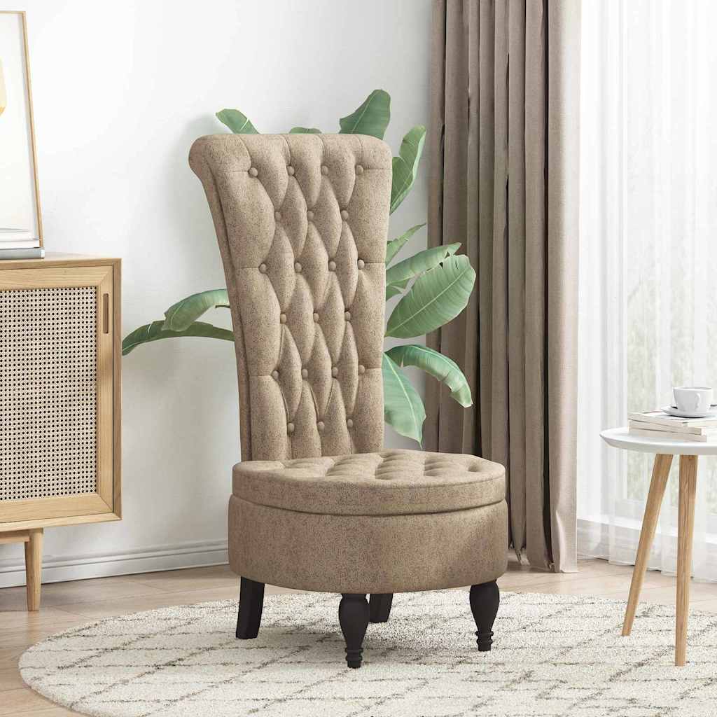 Schlafsessel Braun 56,5 x 70 x 110 cm Kunstwildleder