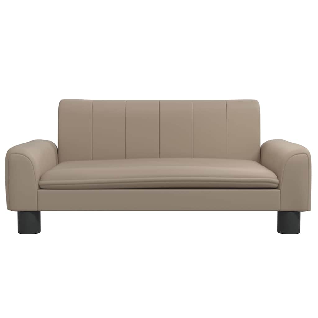 Hundebett Creme 90x53x30 cm Stoff