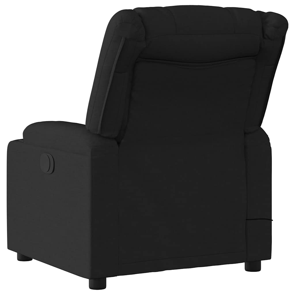 Massage-Relaxsessel Hellgrau Stoff