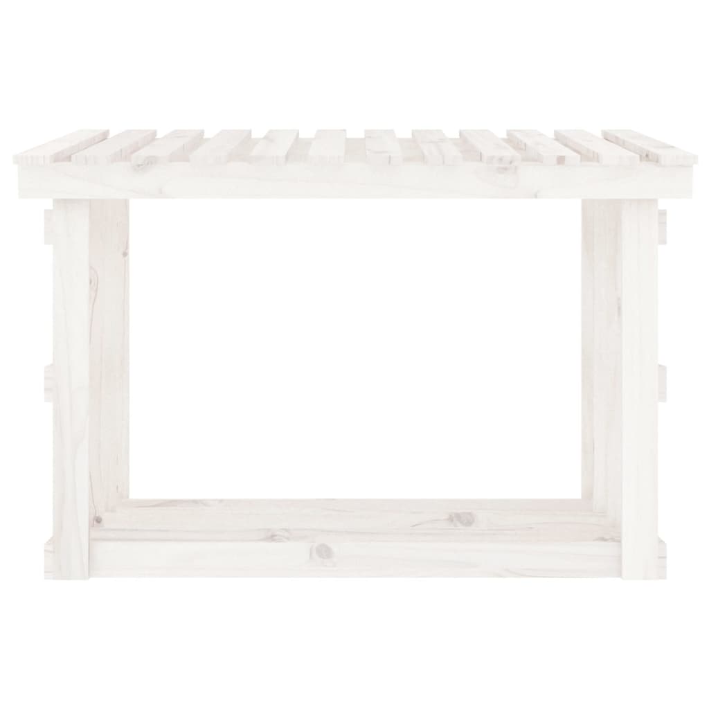 Kaminholzregal 108x64,5x109 cm Massivholz Kiefer