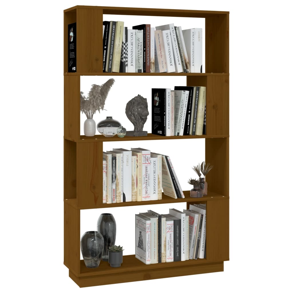 Bücherregal/Raumteiler 80x25x132 cm Massivholz Kiefer