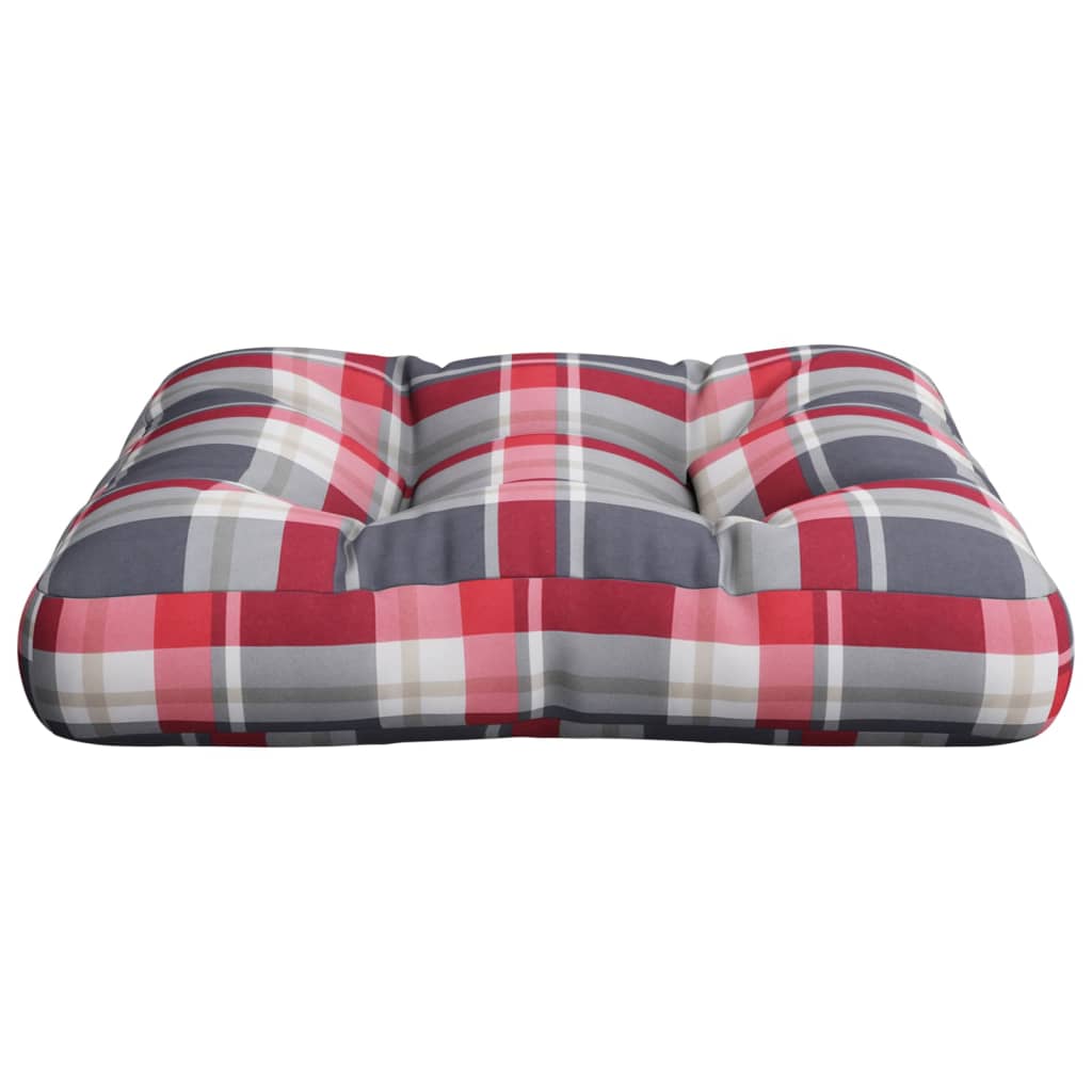 Palettenkissen Anthrazit 50x50x12 cm Stoff