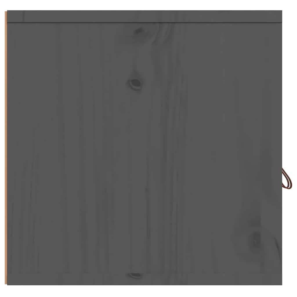 Wandschrank 80x30x30 cm Massivholz Kiefer