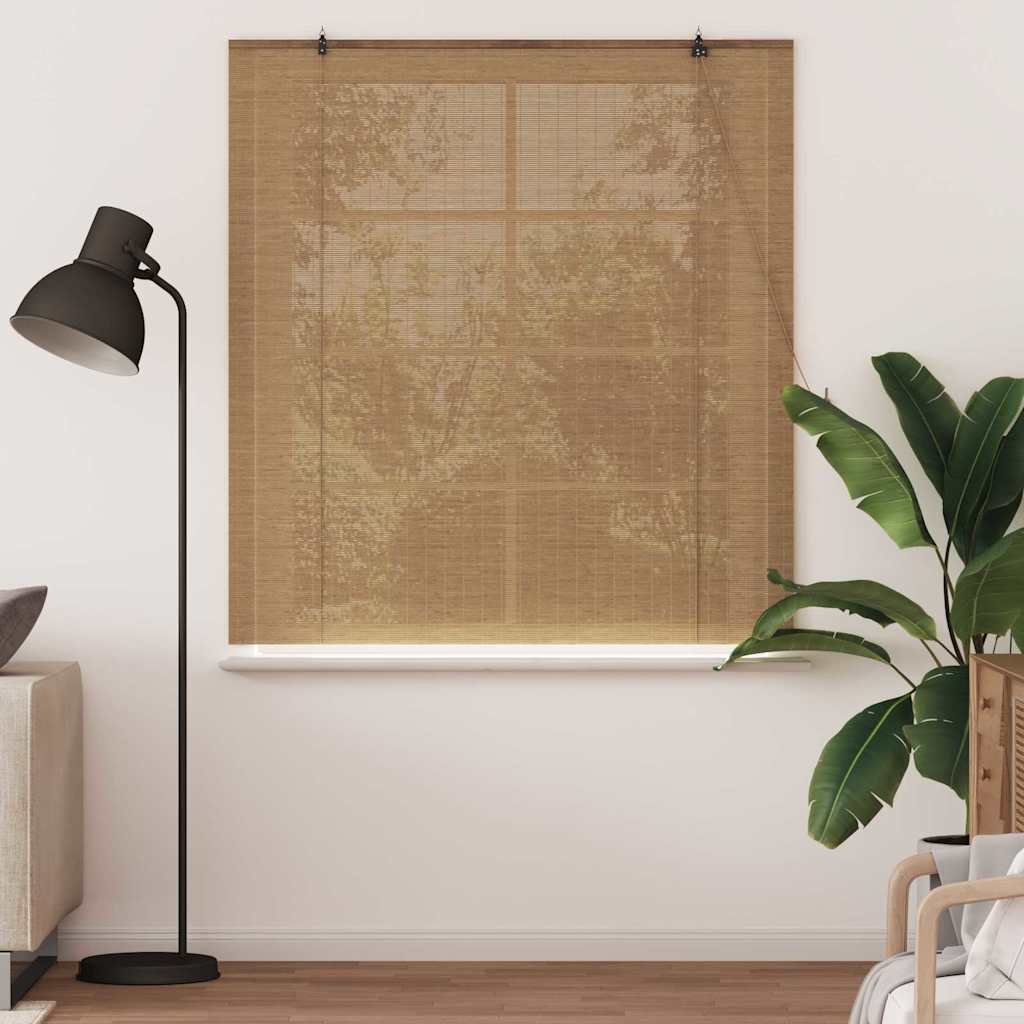 Rollo Braun 60 x 160 cm Bambus