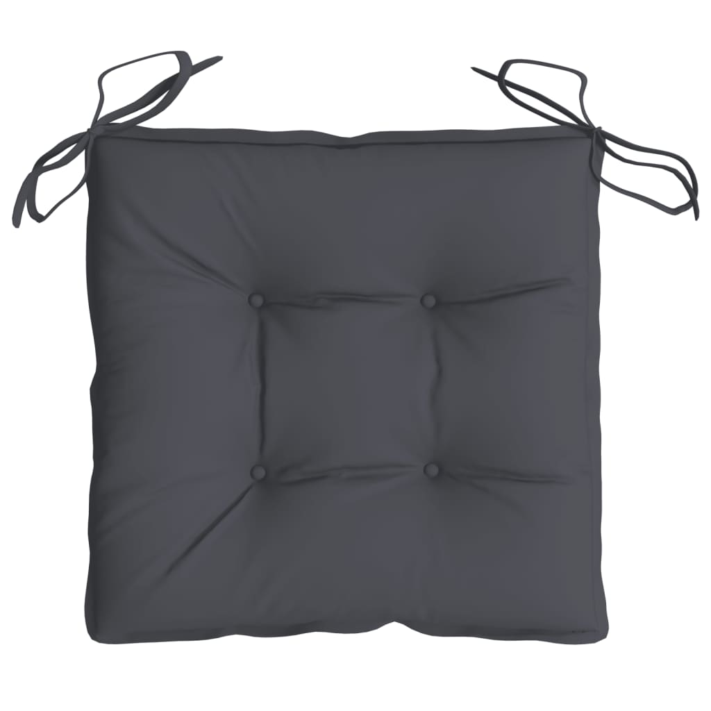 Stuhlkissen 4 Stk. Hellblau 40x40x7 cm Oxford-Gewebe