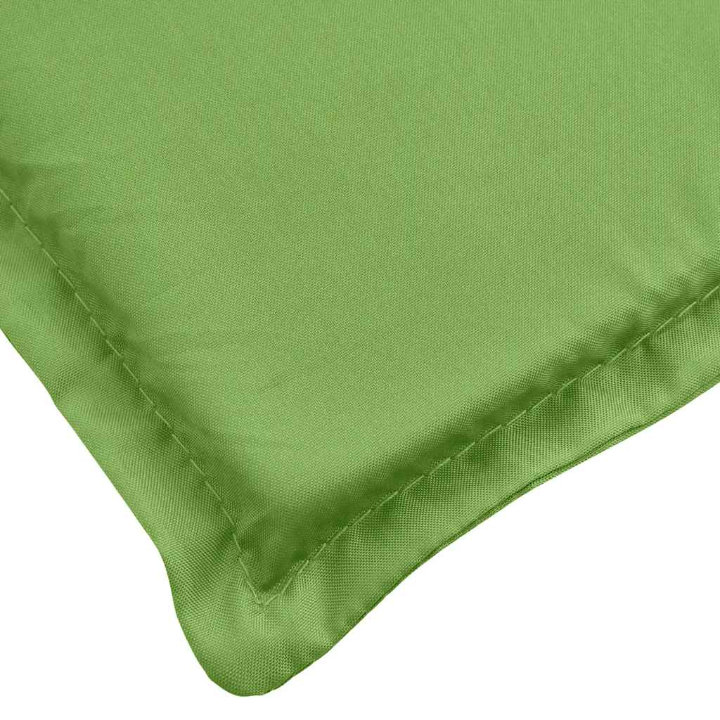 Liegestuhl-Auflage Melange Hellgrau (75+105) x 50 x 4 cm Stoff
