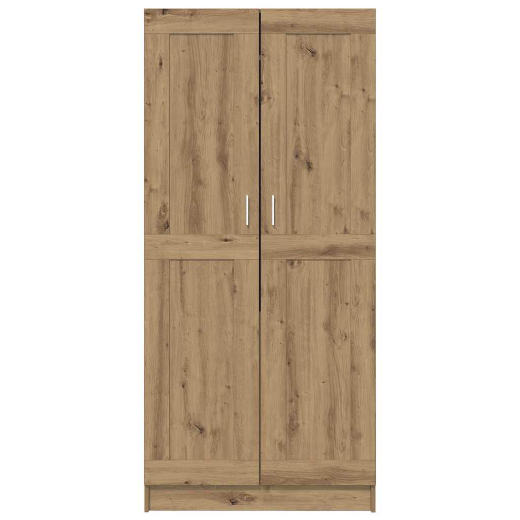 Kleiderschrank Weiß 82,5x51,5x180 cm Holzwerkstoff