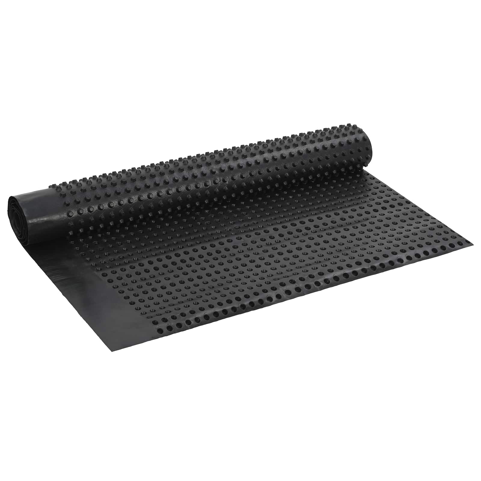 Dimpled Drainage Sheet Schwarz 0,5 x 20 m HDPE