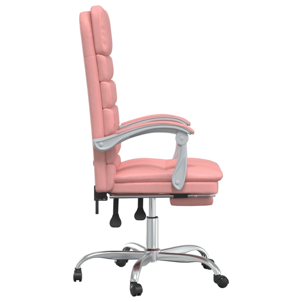 Bürostuhl mit Massagefunktion Schwarz Kunstleder