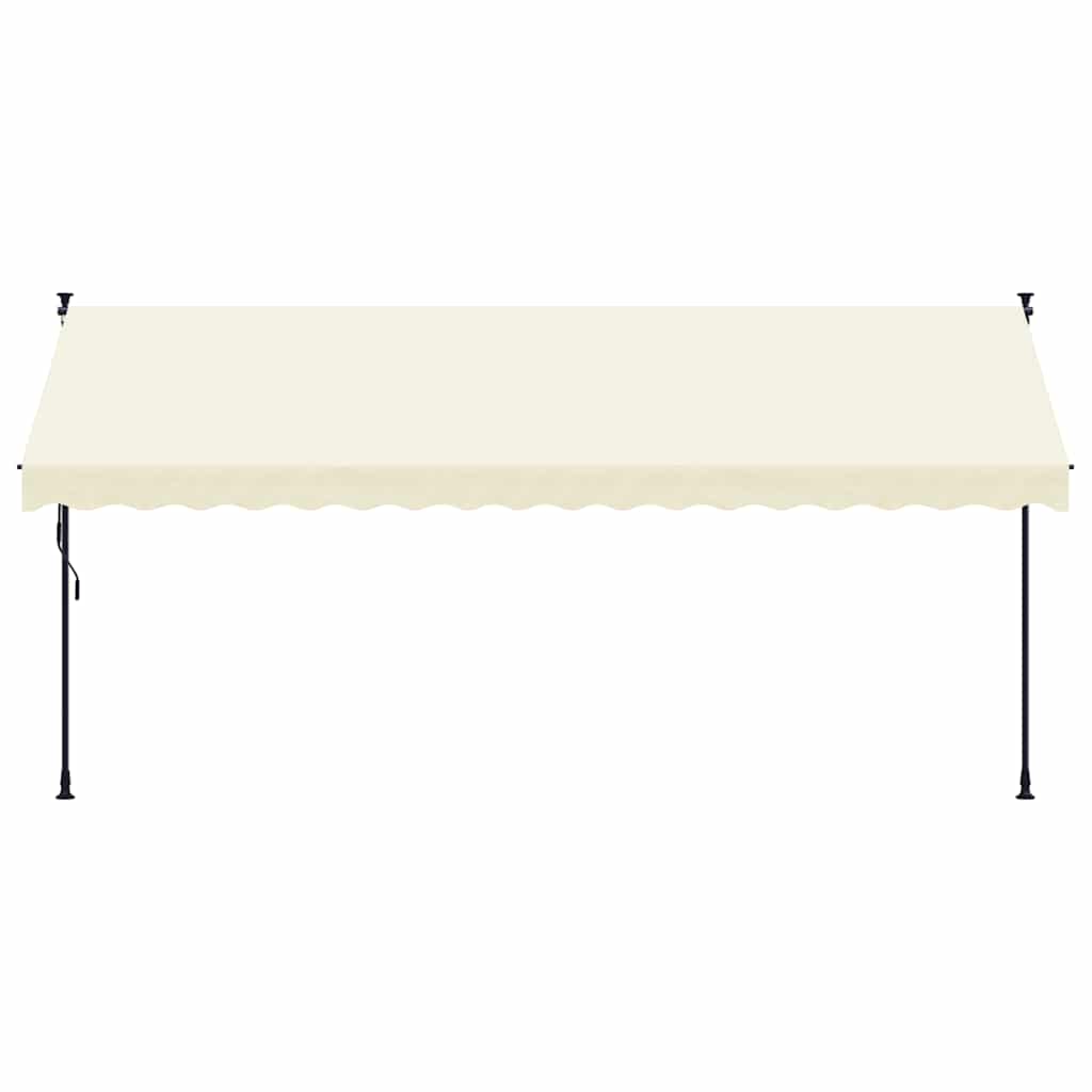 Einziehbare Markise Handbetrieben 150 cm Anthrazit