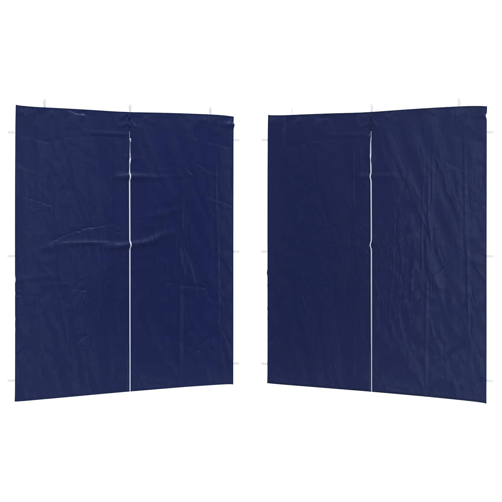 Party Zelt Seitenteil 2 pcs Rot 300 x 195 cm PE und Stahl