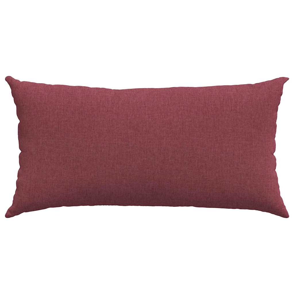 Sofakissen 2 pcs Hellgrau 50 x 30 cm Stoff