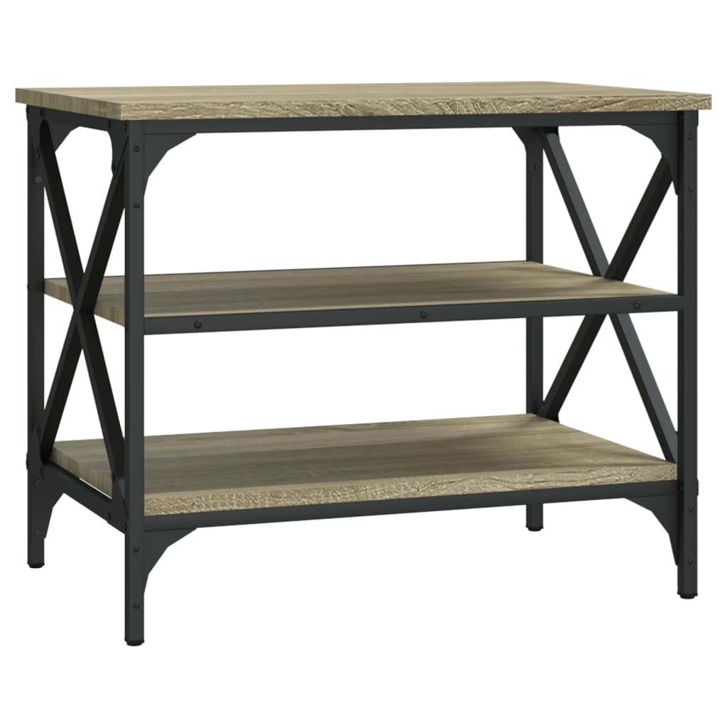 Beistelltisch Schwarz 40x42x50 cm Holzwerkstoff