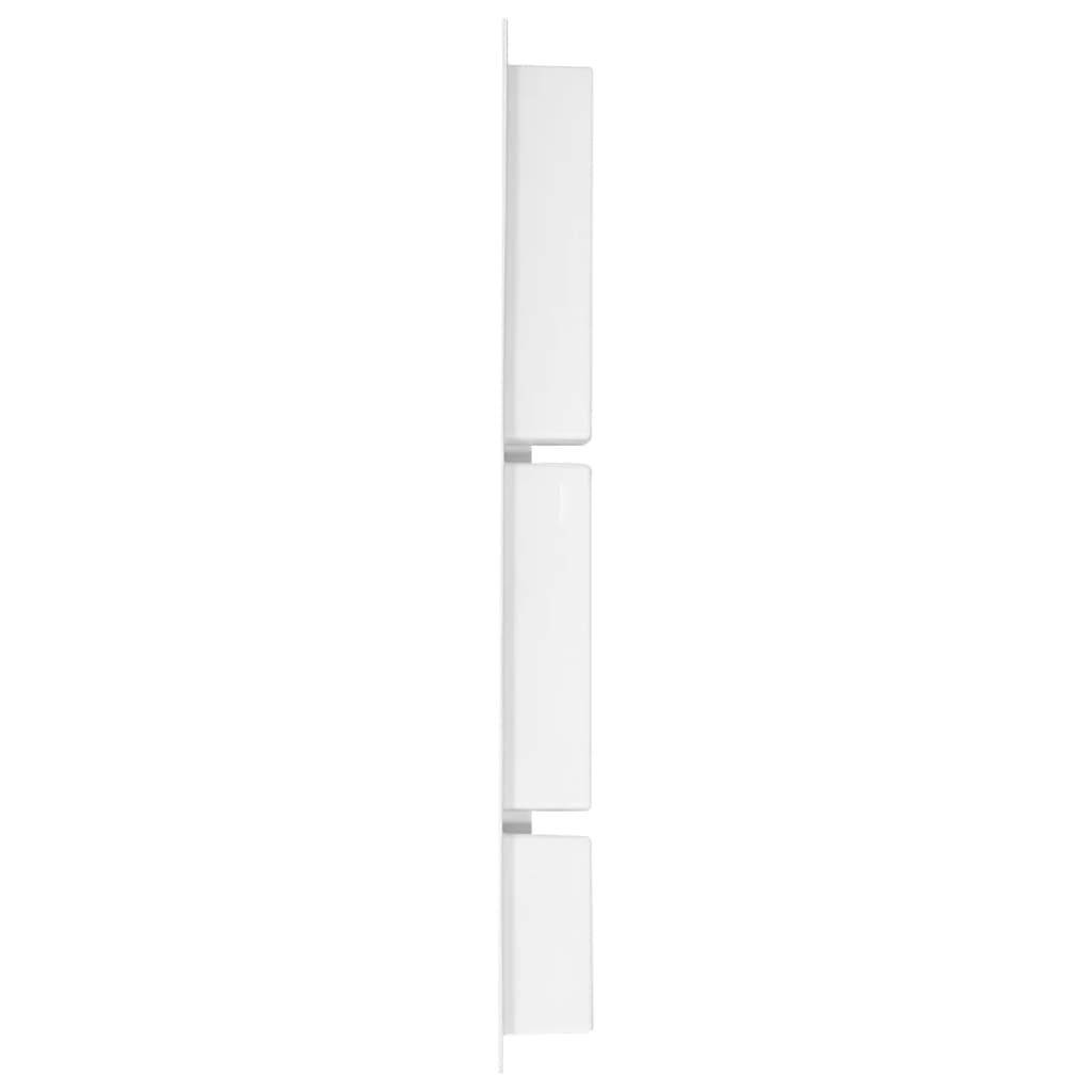 Duschnische Mattgrau 41x36x10 cm